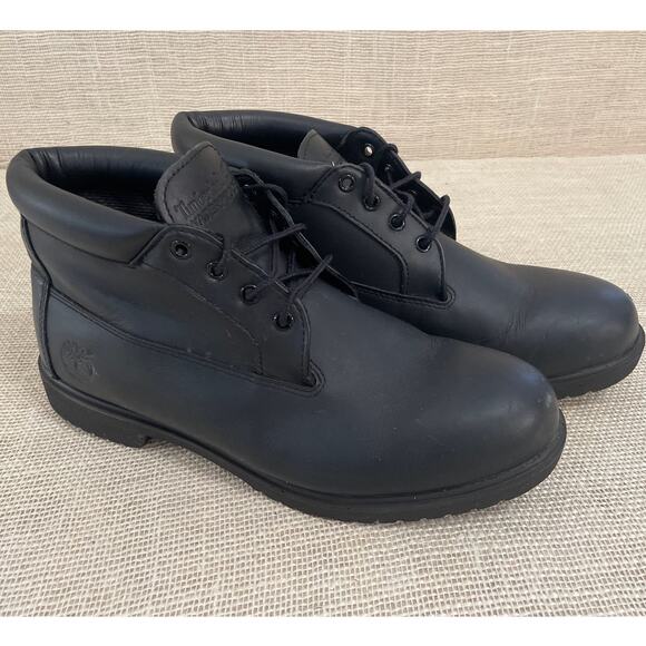 Timberland Waterproof Chukka Boots Men's Style 50059 Size 11.5, BLACK - Picture 2 of 9